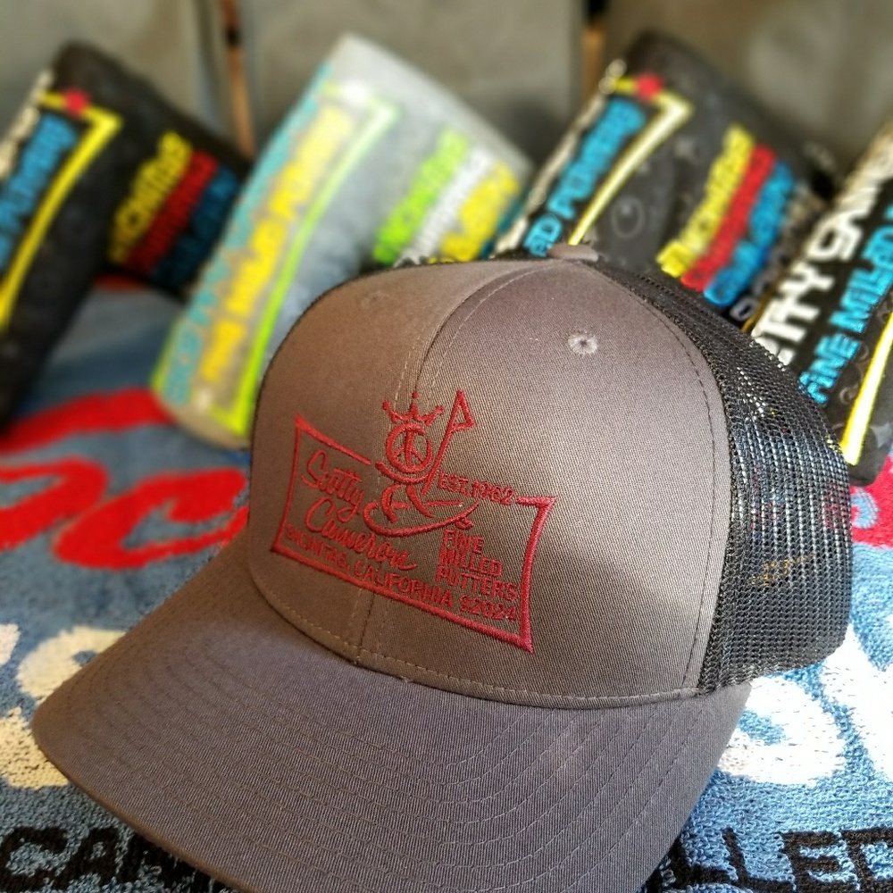 Scotty Cameron Custom Shop Charcoal Black Hat
